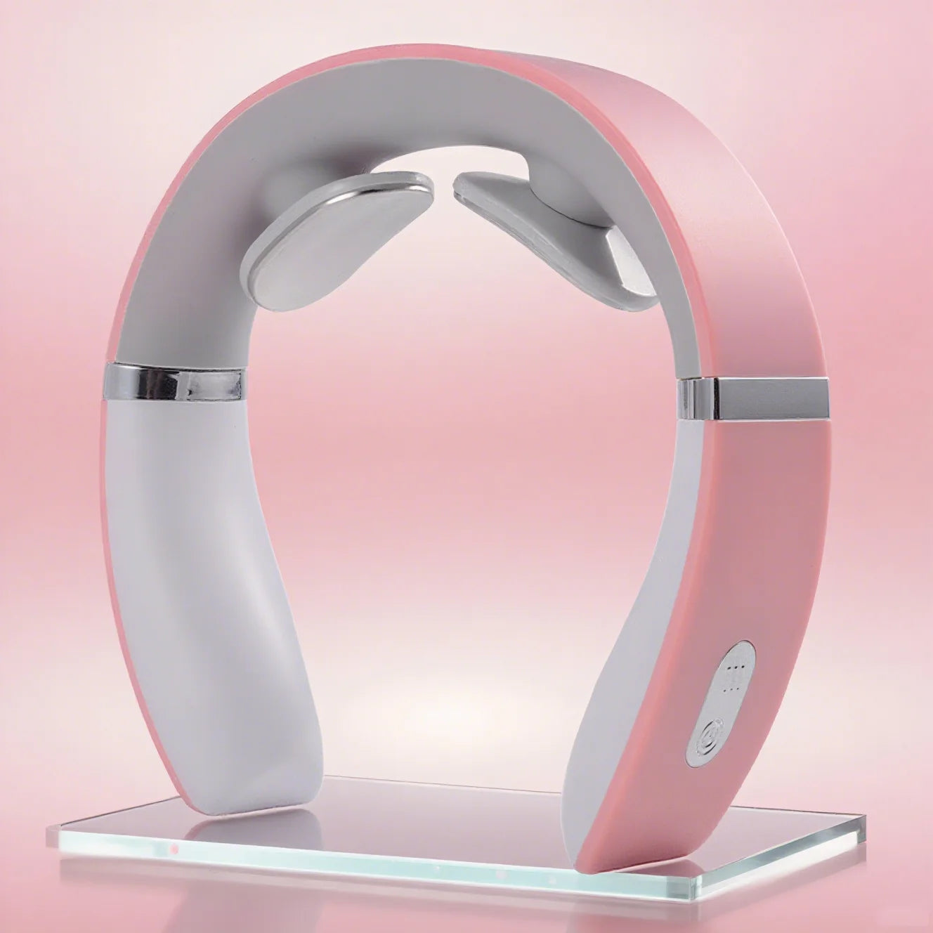 Portable Neck and Shoulder Relaxer Multi-Level Adjustable Neck Massager Special Tool for Deep Neck and Shoulder Massage.