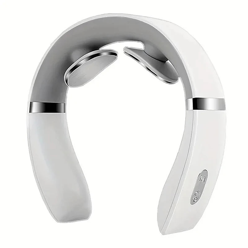 Portable Neck and Shoulder Relaxer Multi-Level Adjustable Neck Massager Special Tool for Deep Neck and Shoulder Massage.